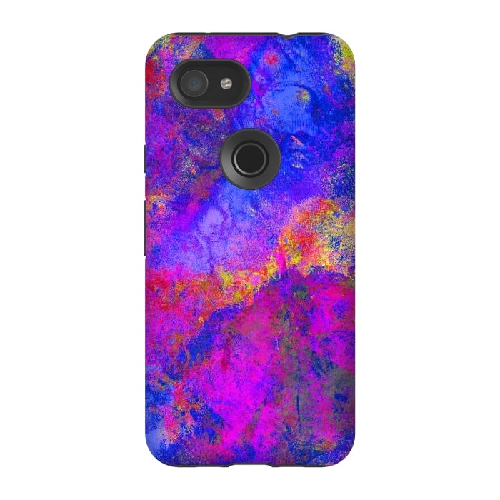 Pixel 3A StrongFit The deep blues and purple of the cosmos by Steve Wade (Swade)