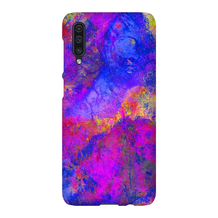 Galaxy A50 SlimFit The deep blues and purple of the cosmos by Steve Wade (Swade)