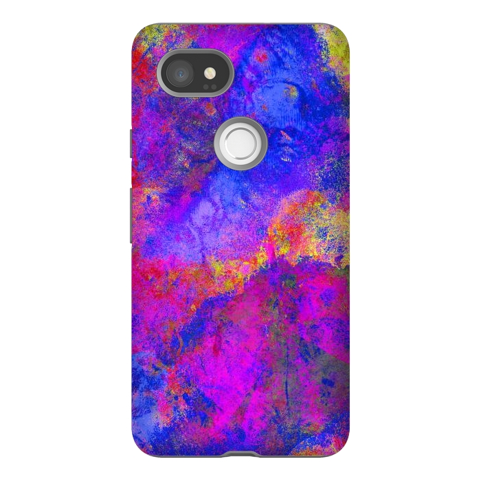 Pixel 2XL StrongFit The deep blues and purple of the cosmos by Steve Wade (Swade)
