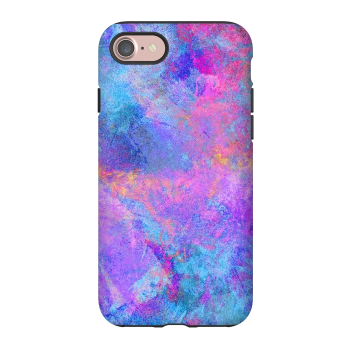 iPhone 7 StrongFit The blue galaxy clouds by Steve Wade (Swade)