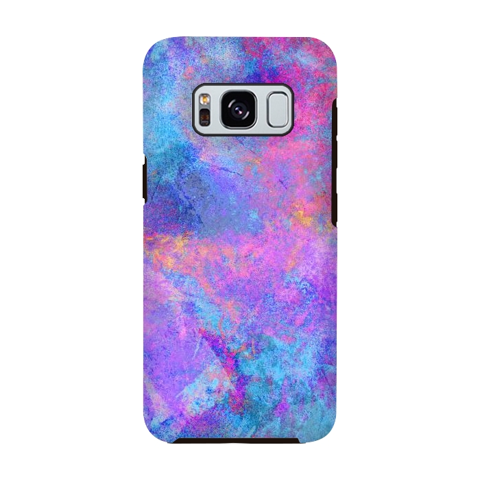 Galaxy S8 StrongFit The blue galaxy clouds by Steve Wade (Swade)