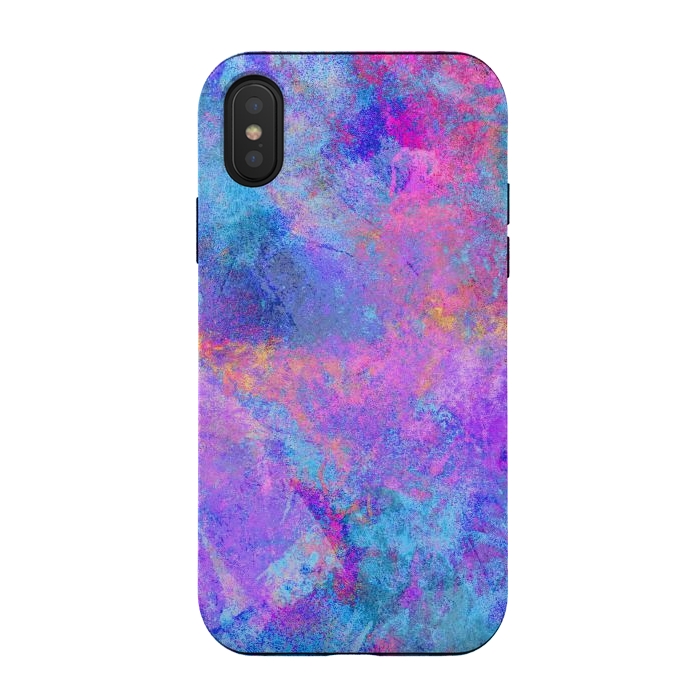 iPhone Xs / X StrongFit The blue galaxy clouds by Steve Wade (Swade)