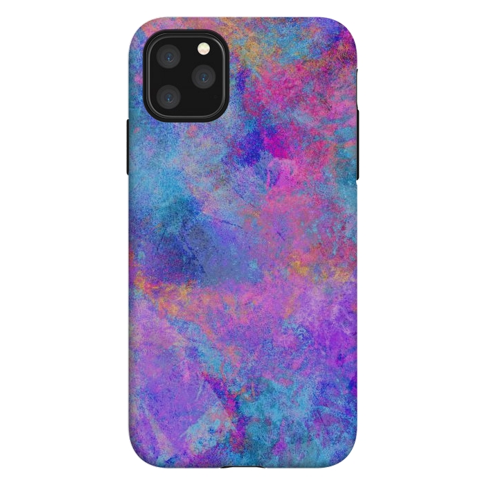iPhone 11 Pro Max StrongFit The blue galaxy clouds by Steve Wade (Swade)
