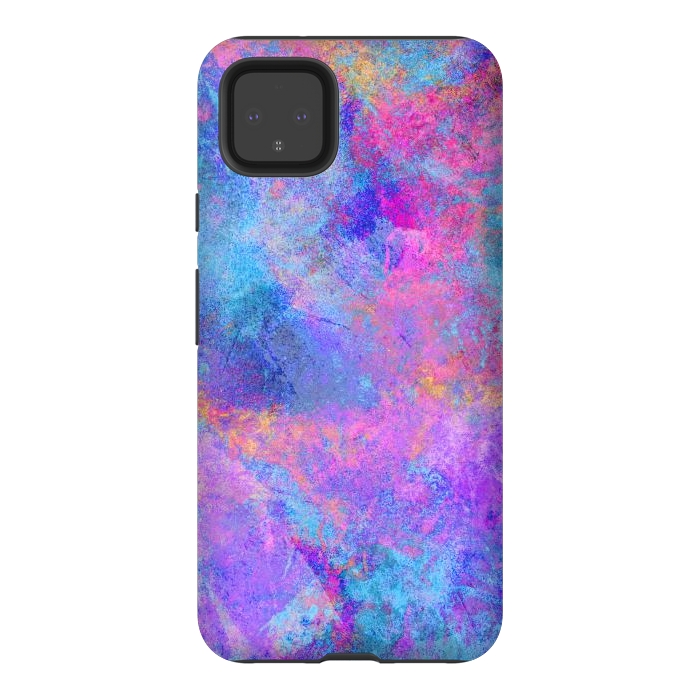 Pixel 4XL StrongFit The blue galaxy clouds by Steve Wade (Swade)