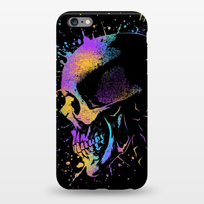 iPhone 6/6s plus StrongFit Skull Colorful Artistic by Alberto