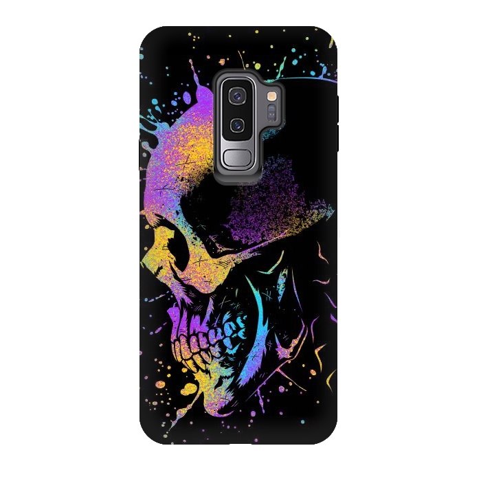 Galaxy S9 plus StrongFit Skull Colorful Artistic by Alberto