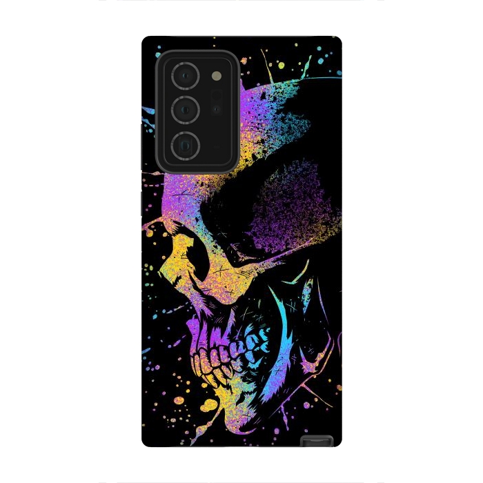 Galaxy Note 20 Ultra StrongFit Skull Colorful Artistic by Alberto