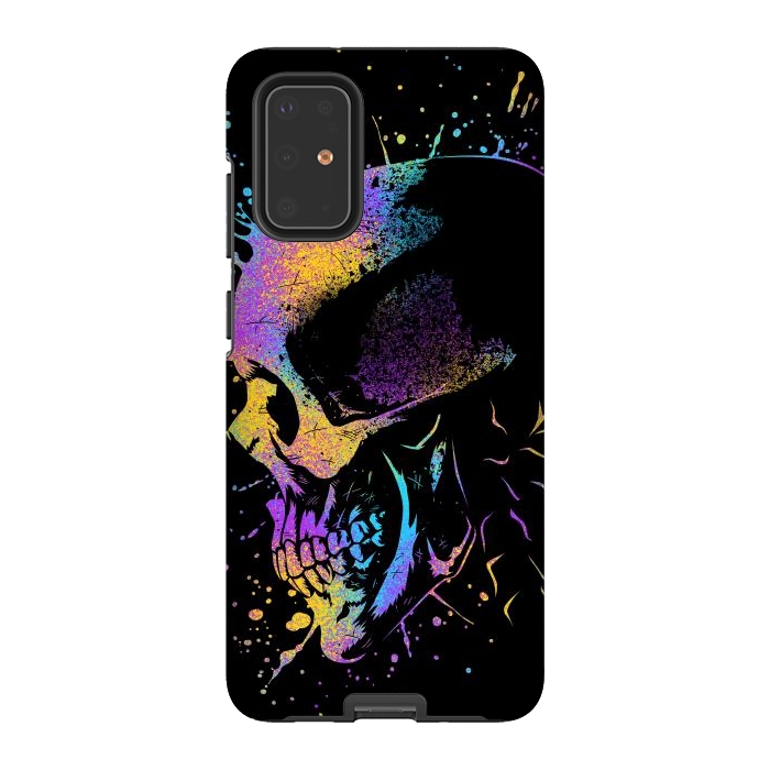 Galaxy S20 Plus StrongFit Skull Colorful Artistic by Alberto