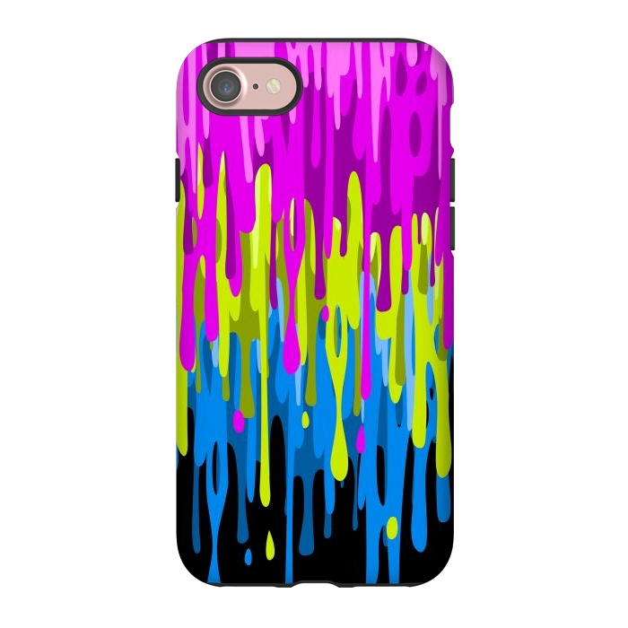iPhone 7 StrongFit Colorful liquid by Alberto
