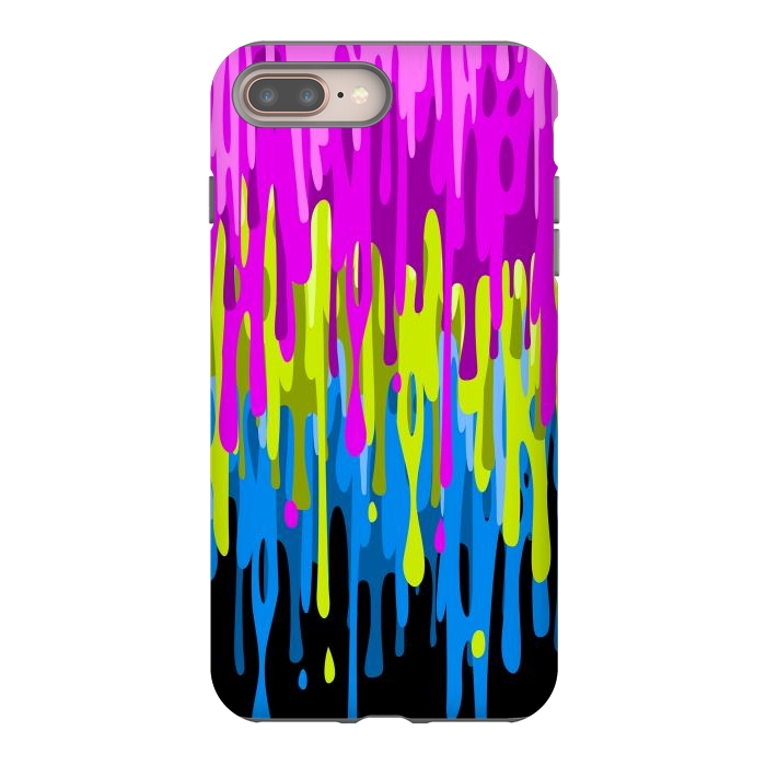 iPhone 7 plus StrongFit Colorful liquid by Alberto