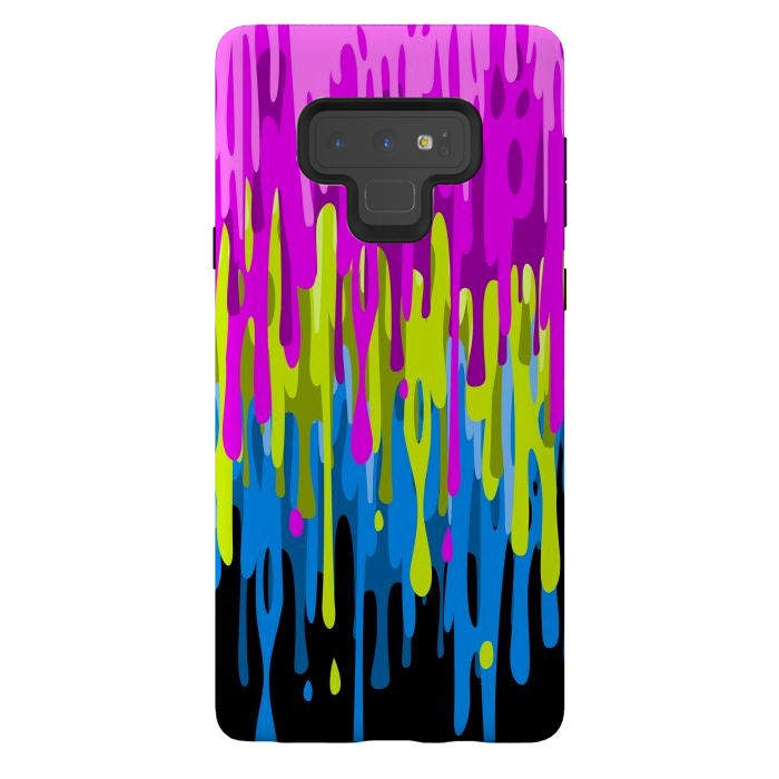 Galaxy Note 9 StrongFit Colorful liquid by Alberto