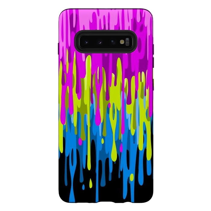 Galaxy S10 plus StrongFit Colorful liquid by Alberto
