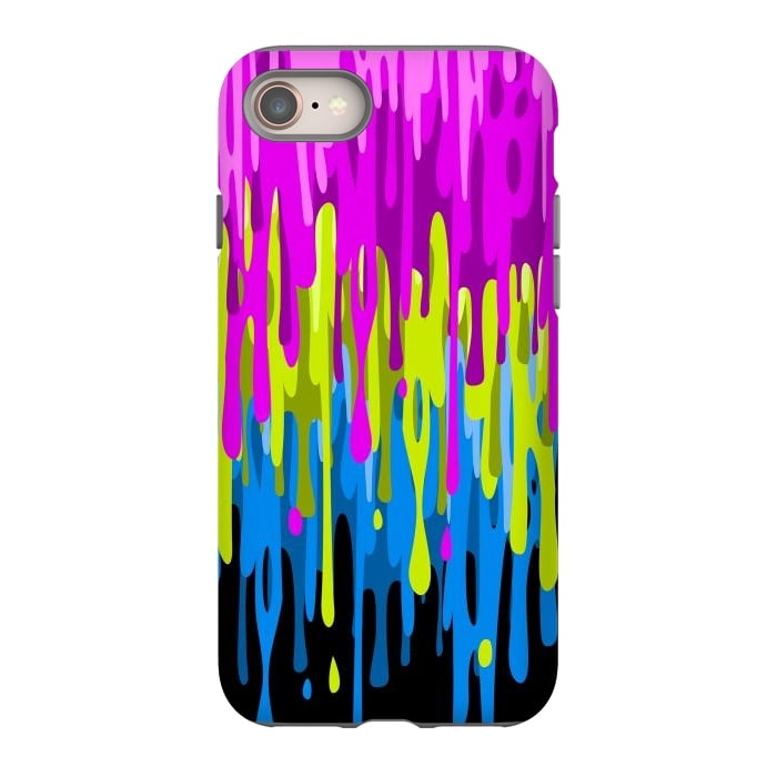 iPhone SE StrongFit Colorful liquid by Alberto