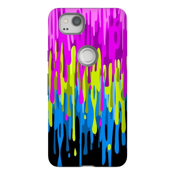 Pixel 2 StrongFit Colorful liquid by Alberto
