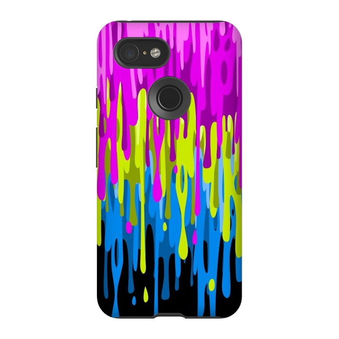 Pixel 3 StrongFit Colorful liquid by Alberto