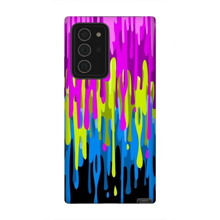 Galaxy Note 20 Ultra StrongFit Colorful liquid by Alberto