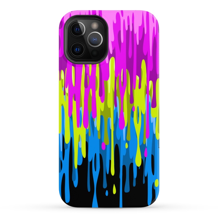iPhone 12 Pro Max StrongFit Colorful liquid by Alberto