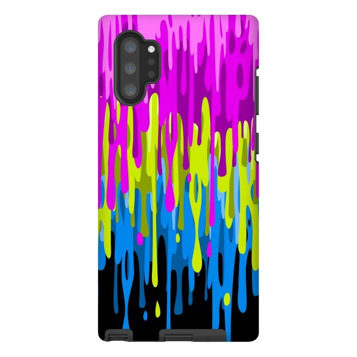 Galaxy Note 10 plus StrongFit Colorful liquid by Alberto