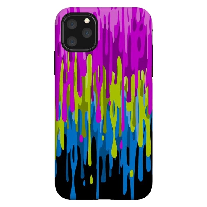 iPhone 11 Pro Max StrongFit Colorful liquid by Alberto
