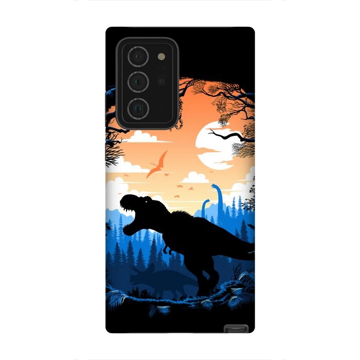 Galaxy Note 20 Ultra StrongFit Prehistoric sunset Rex by Alberto