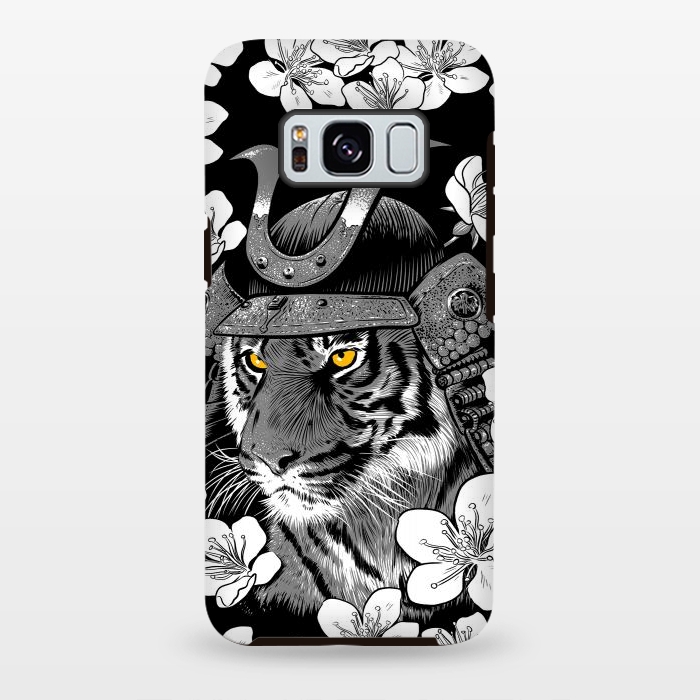 Galaxy S8 plus StrongFit Samurai Tiger cherry tree by Alberto