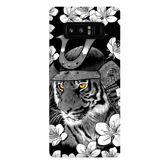 Galaxy Note 8 StrongFit Samurai Tiger cherry tree by Alberto