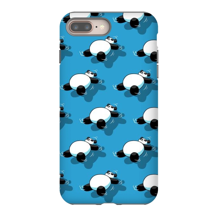 iPhone 7 plus StrongFit Panda sleeping in the sea by Alberto