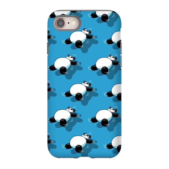 iPhone 8 StrongFit Panda sleeping in the sea by Alberto