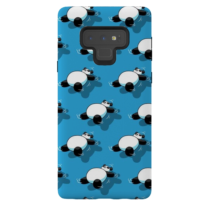 Galaxy Note 9 StrongFit Panda sleeping in the sea by Alberto