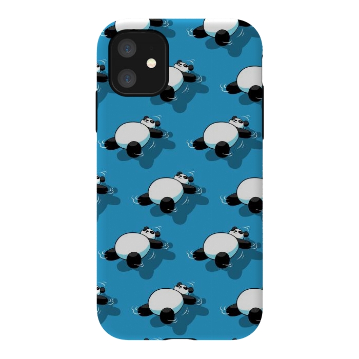 iPhone 11 StrongFit Panda sleeping in the sea by Alberto