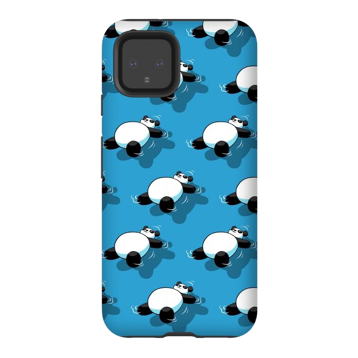 Pixel 4 StrongFit Panda sleeping in the sea by Alberto