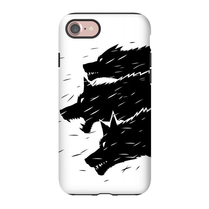iPhone 7 StrongFit Three Wolves by Alberto