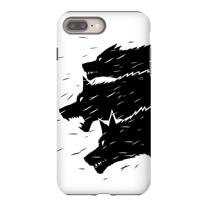 iPhone 7 plus StrongFit Three Wolves by Alberto