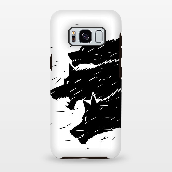 Galaxy S8 plus StrongFit Three Wolves by Alberto