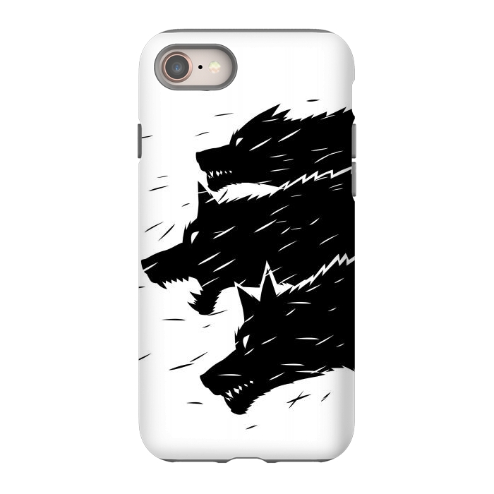 iPhone 8 StrongFit Three Wolves by Alberto