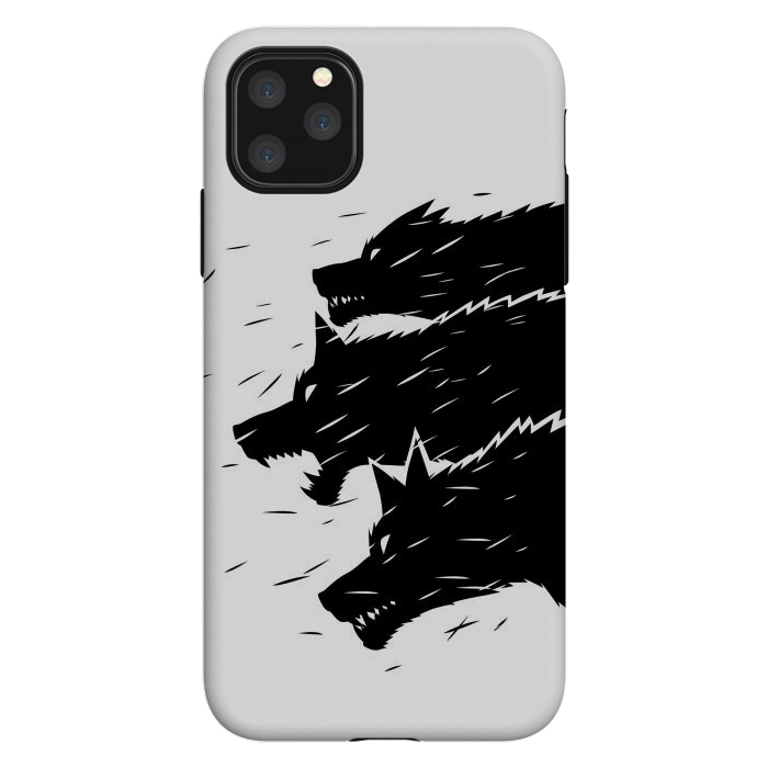 iPhone 11 Pro Max StrongFit Three Wolves by Alberto