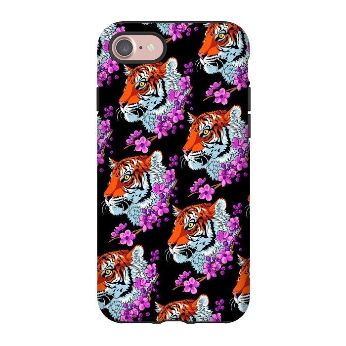 iPhone 7 StrongFit Tiger Cherry Tree by Alberto