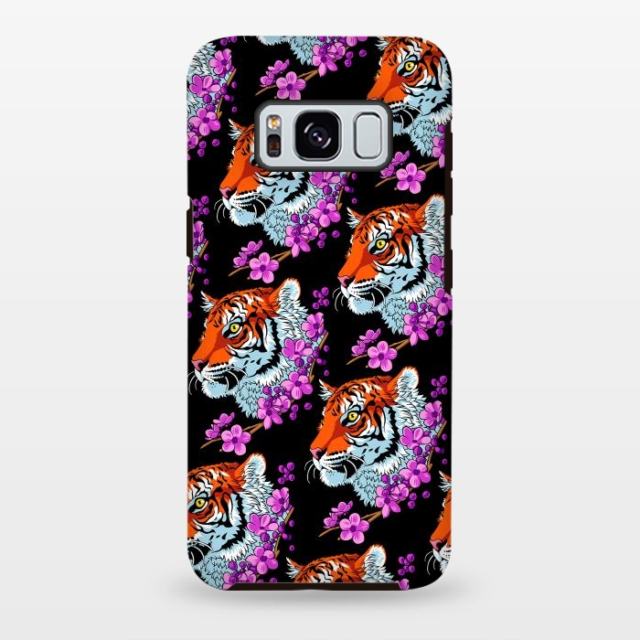 Galaxy S8 plus StrongFit Tiger Cherry Tree by Alberto