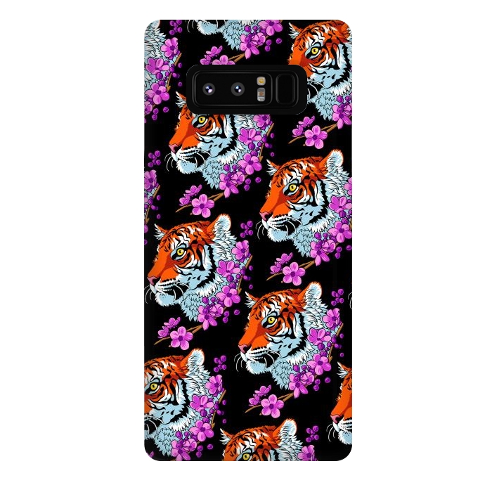 Galaxy Note 8 StrongFit Tiger Cherry Tree by Alberto