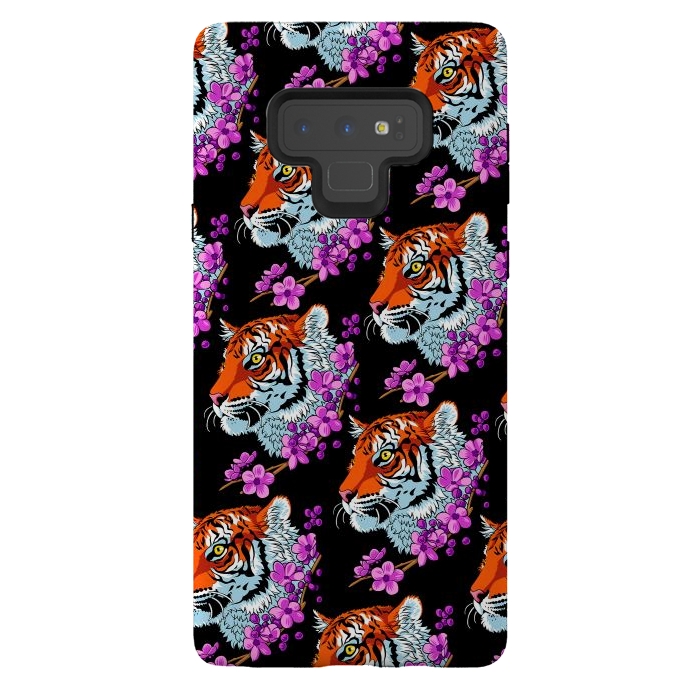 Galaxy Note 9 StrongFit Tiger Cherry Tree by Alberto