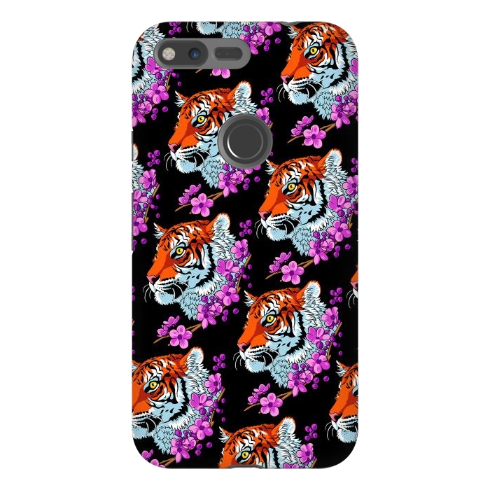 Pixel XL StrongFit Tiger Cherry Tree by Alberto