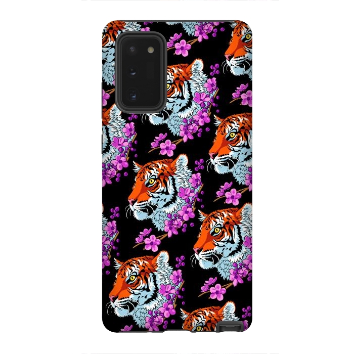 Galaxy Note 20 StrongFit Tiger Cherry Tree by Alberto