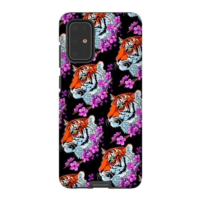 Galaxy S20 Plus StrongFit Tiger Cherry Tree by Alberto