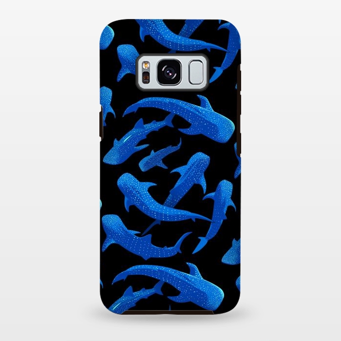 Galaxy S8 plus StrongFit Shark Whales by Alberto