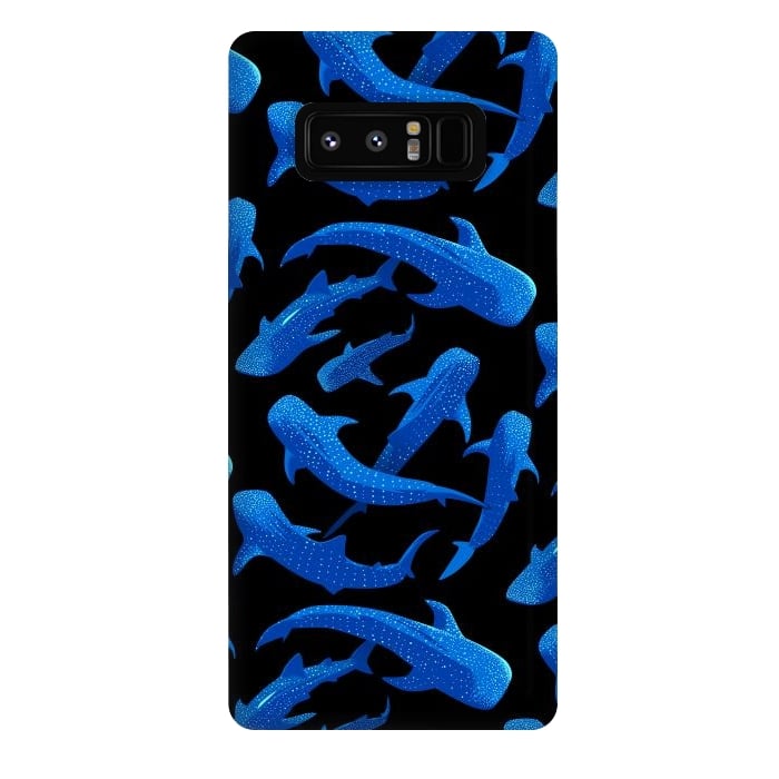 Galaxy Note 8 StrongFit Shark Whales by Alberto