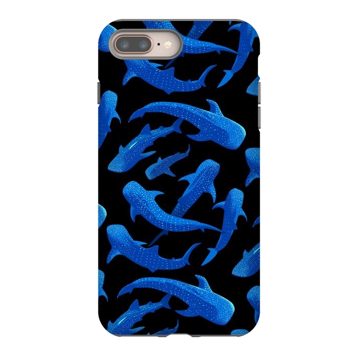 iPhone 8 plus StrongFit Shark Whales by Alberto