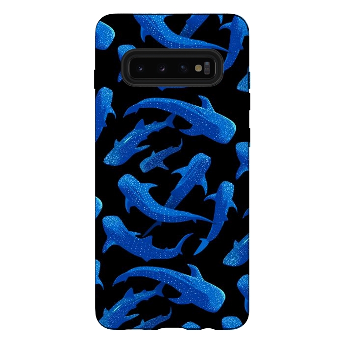 Galaxy S10 plus StrongFit Shark Whales by Alberto