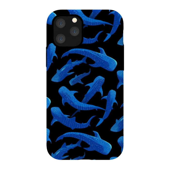iPhone 11 Pro StrongFit Shark Whales by Alberto