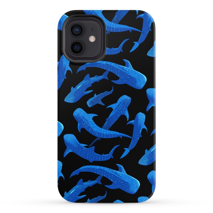 iPhone 12 StrongFit Shark Whales by Alberto