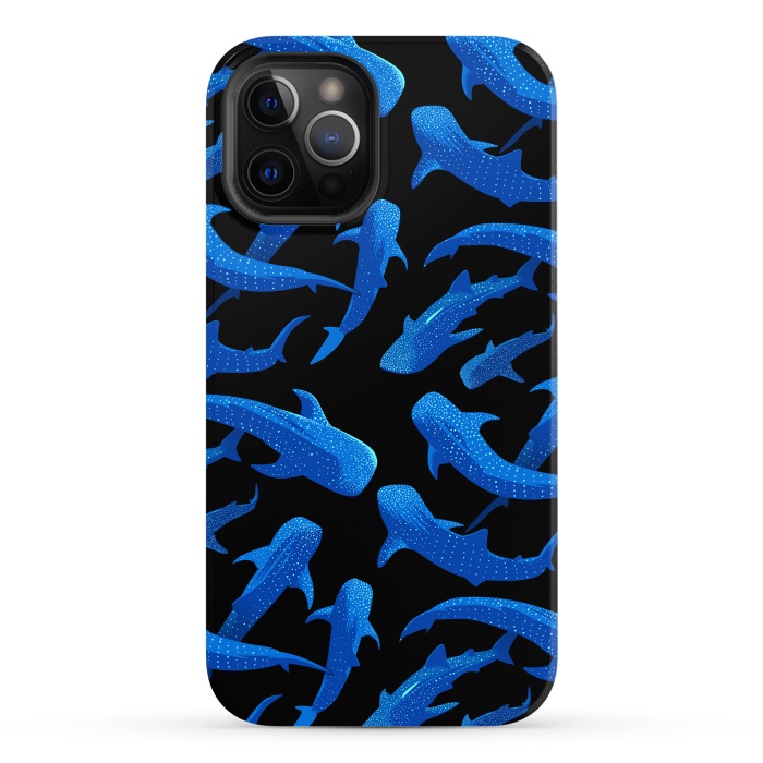 iPhone 12 Pro Max StrongFit Shark Whales by Alberto